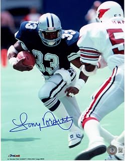 Tony Dorsett Autographed/Signed Dallas 8x10 Photo Beckett