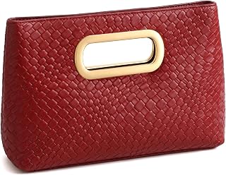 WHIPPY Clutch Purses for Women, Evening Clutch Bag with a Top Handle