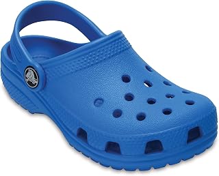 Crocs Classicclogk, Unisex Kids Clogs, Blue (Ocean), 9 (25/26 EU)
