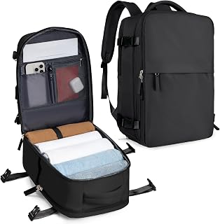 SZLX Ryanair Backpack Hand Luggage 40 x 30 x 20 Wizzair Backpack 40 x 20 x 30 for Ryanair Travel Backpack Aeroplane Easyjet Hand Luggage Laptop Backpack 14 Inch Underseat Suitcase Backpack