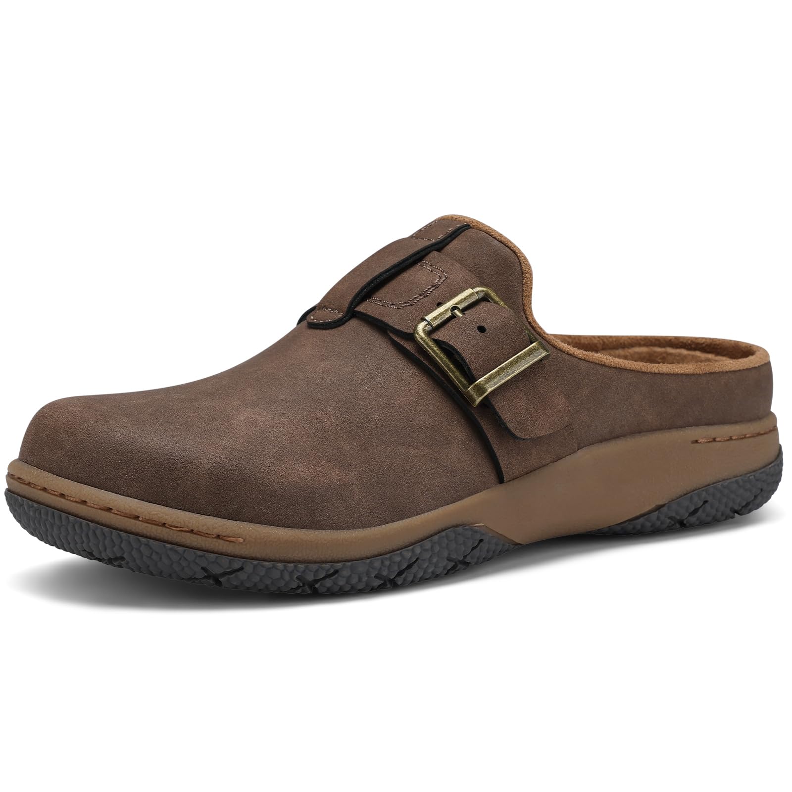 SHIBEVER Zoccoli da donna comodi: eleganti scarpe antiscivolo con supporto per a