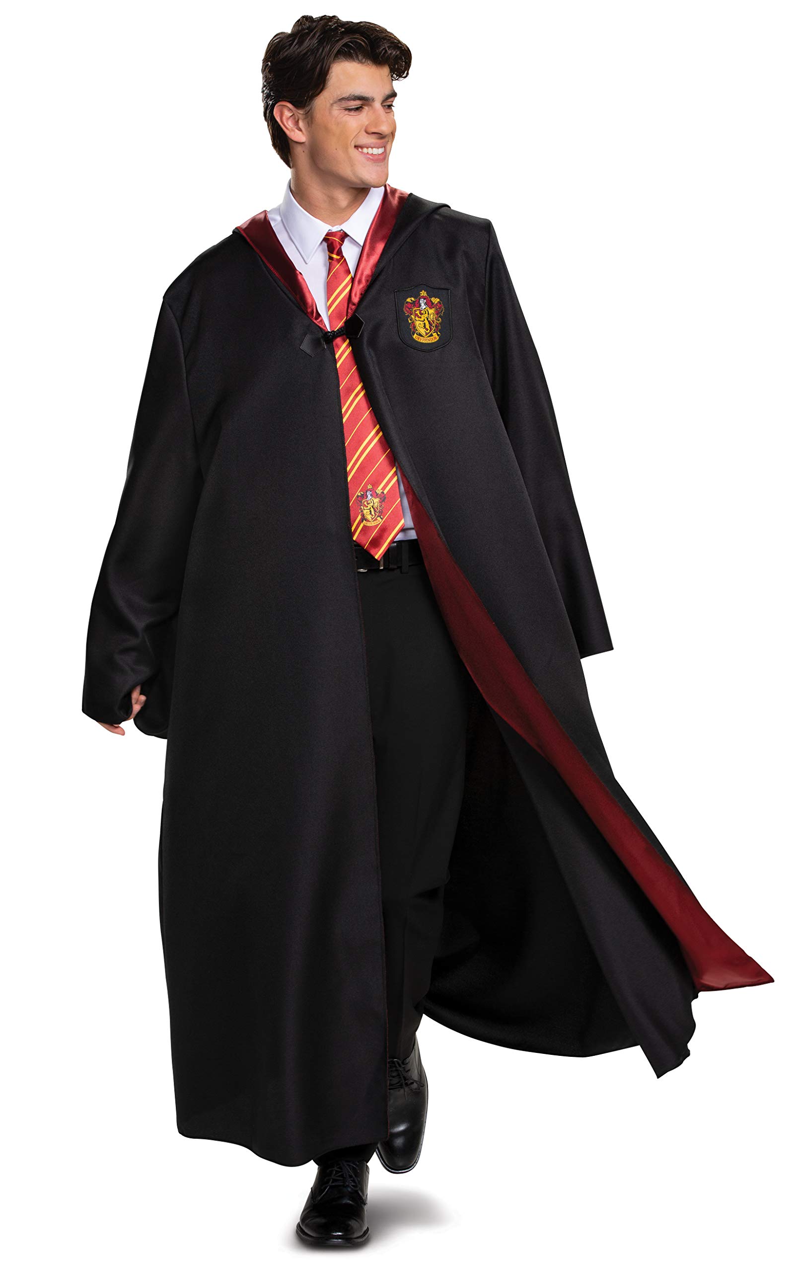 Harry Potter Robe, Deluxe Wizarding World Hogwarts House Themed Robes for Adults