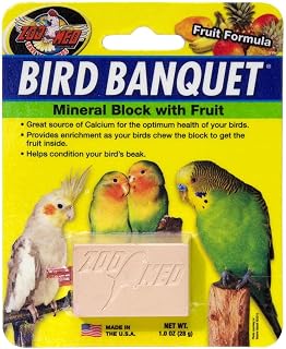 Zoo Med Fruit Bird Banquet Block Small