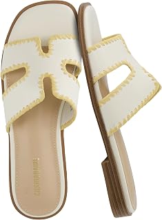 CUSHIONAIRE Voyage Women's Slide Sandal + Memory Foam - Large Widths Available