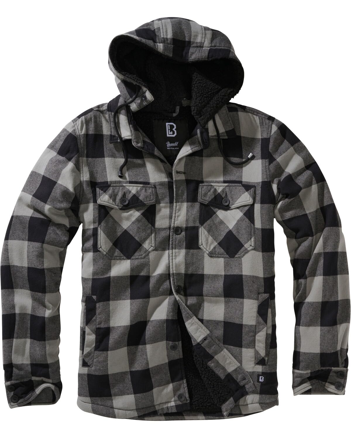 Brandit Men's Lumberjacket Hooded Jacket (pack of 1)