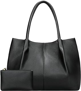 KKXIU Tote Bag for Women Vegan Leather Shoulder Purse Large Capacity Travel Bag