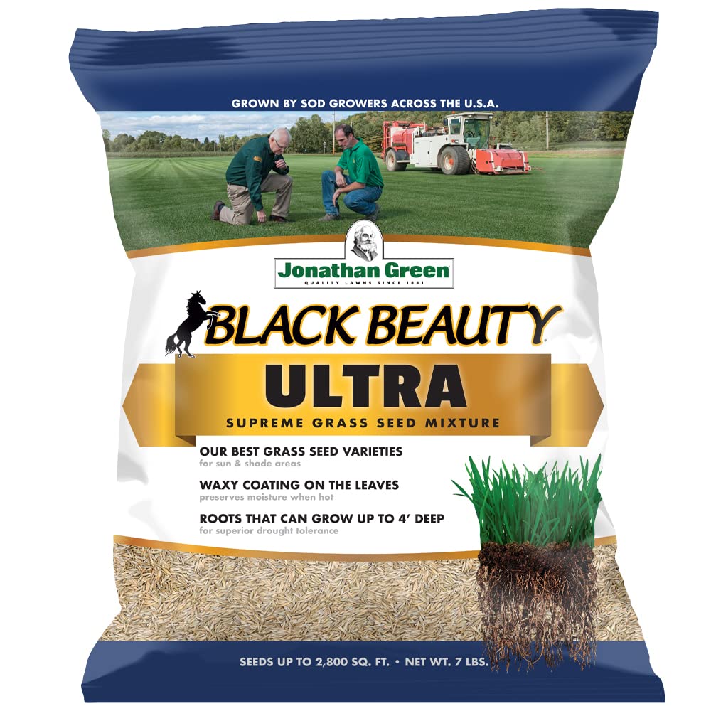 Jonathan Green Black Beauty Ultra Grass Seed - 7 lb | Grass Seeds, Lawn Seeds, S