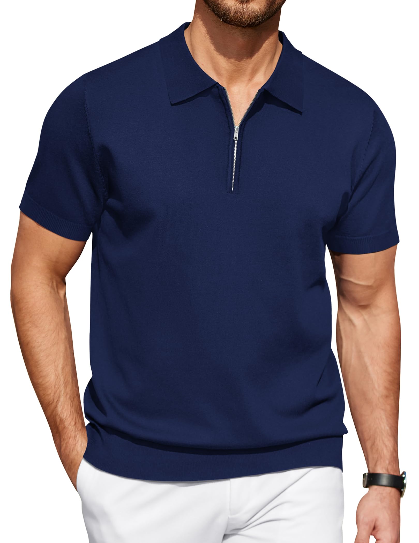 Coofandy T-Shirt da Uomo Ztj008973##66 (Confezione da 1)