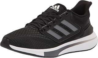 adidas Men's Eq21 Trail Running Shoe, Black/Iron Metallic/Carbon, 13.5 UK