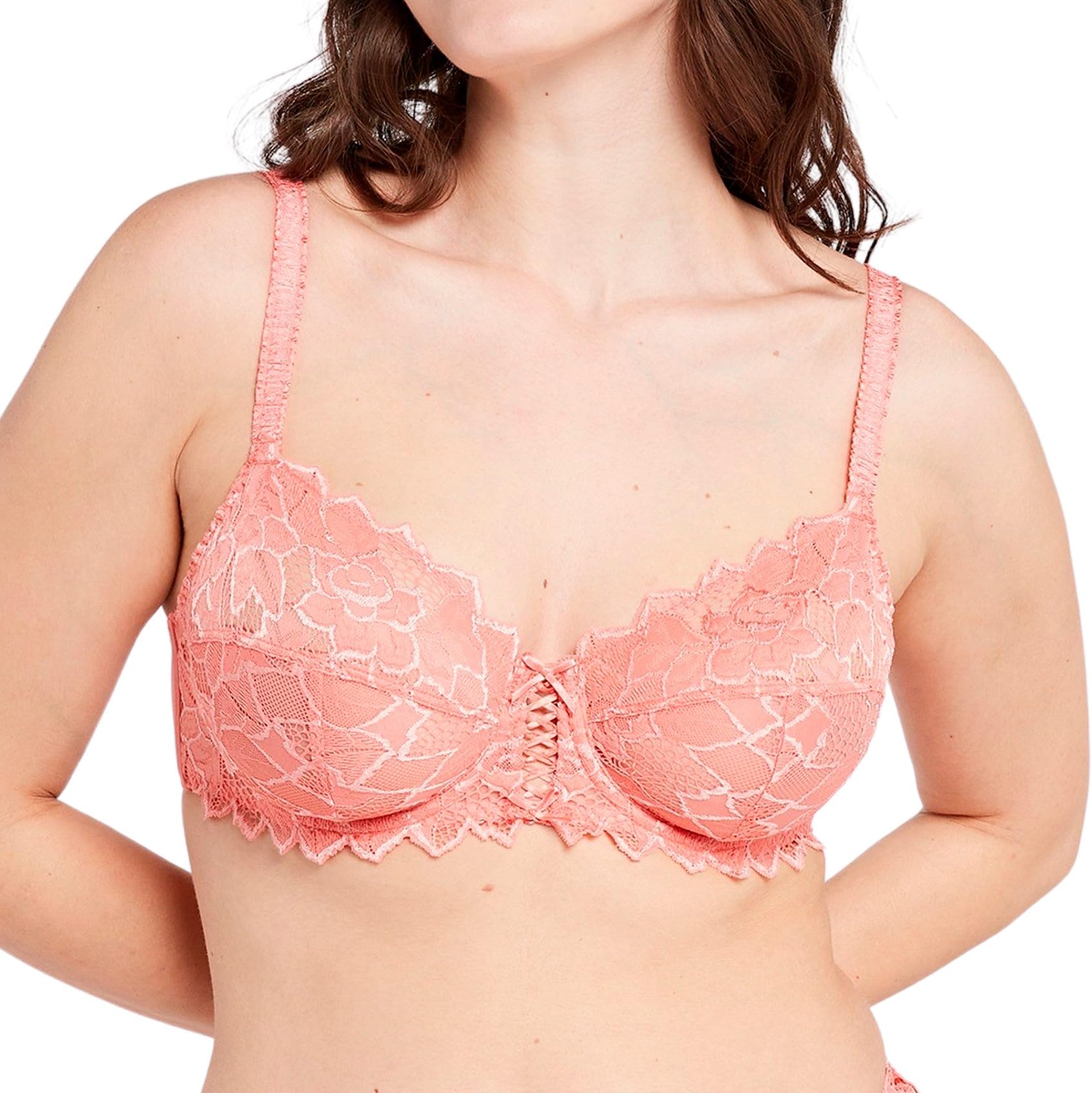 Sans Complexe - Arum - Lace Underwired Bra - Classic - Plain - Women