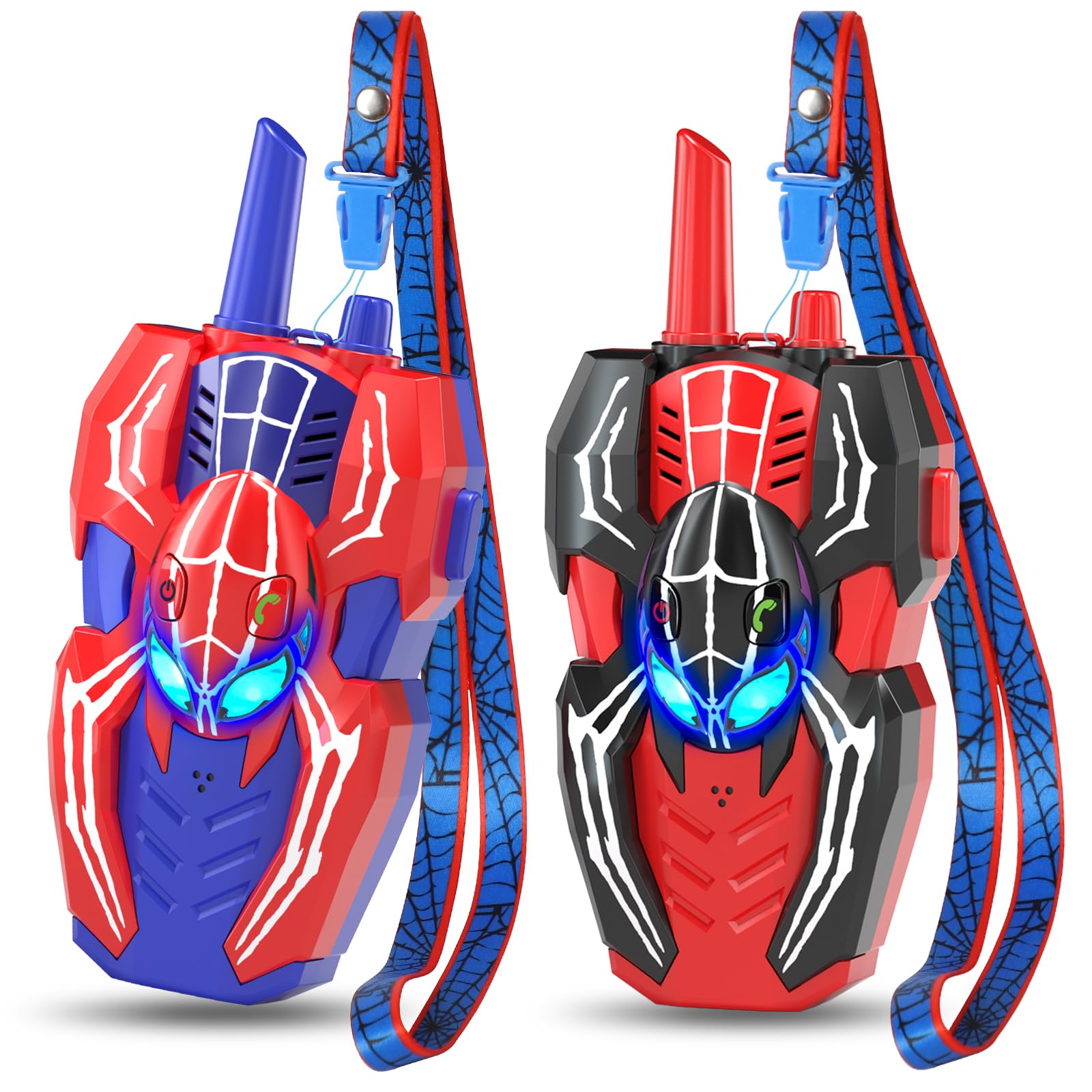 2 Pack Walkie Talkies for Kids, Birthday Gift for Boy 3-8 | 2 Way Radio, Outdoor