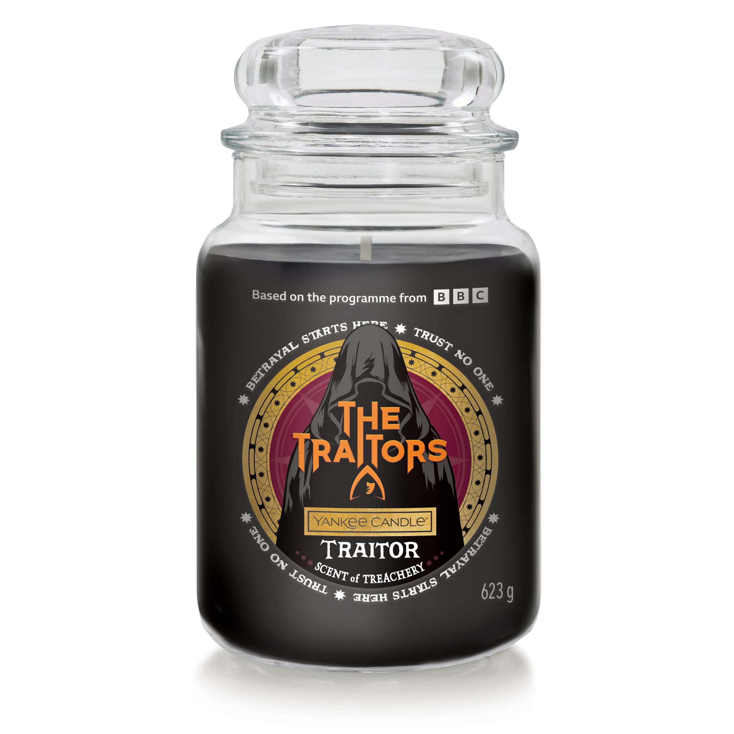 Yankee Candle Scented Candle | Traitor Large Jar | The Traitors | Long Burning C