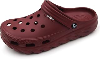 Amoji Unisex Garden Clogs Gardening Shoes AA1521