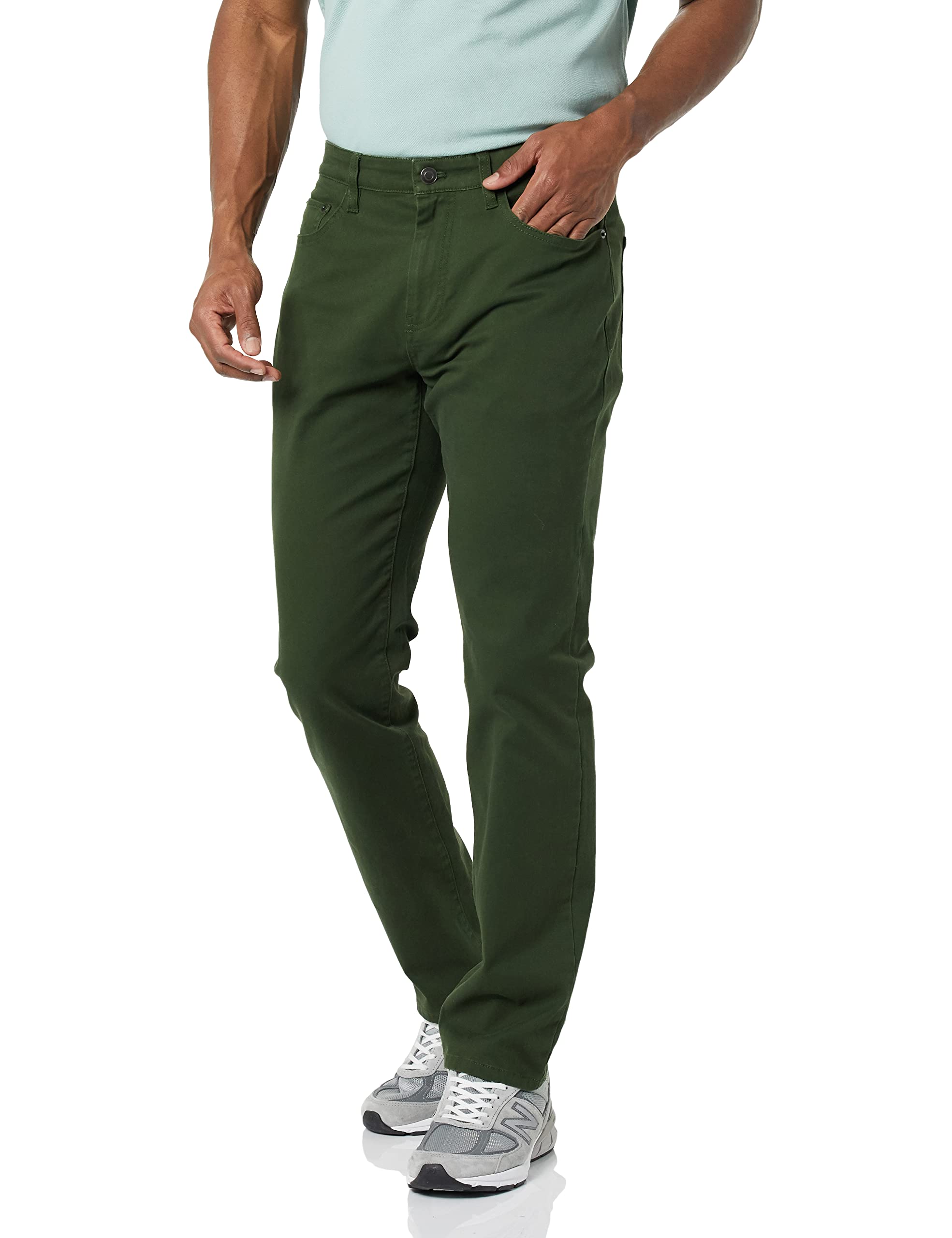 Amazon Essentials Men's 5-Pocket Stretch Twill Pants