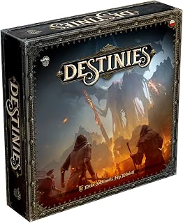 Destinies Board Game - Immersive Storytelling and Adventure for Tabletop Enthusiasts, Ages 14+, 1-3 Players, 120-150 Minute Playtime, Made by Lucky Duck Games