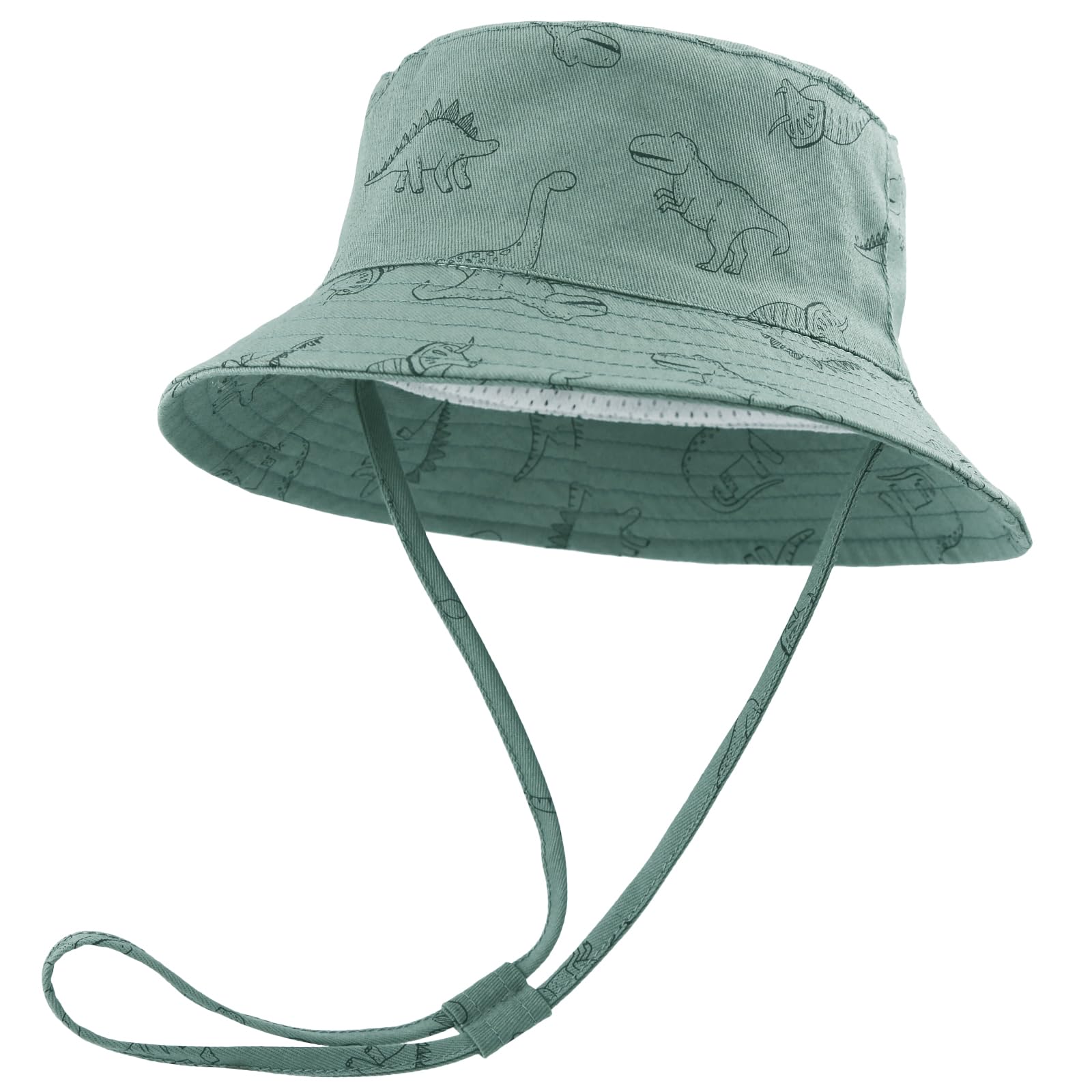 RAOEXI Baby Sun Protection Hat UPF50+ Toddler Girls Summer Bucket Boys Beach Hat