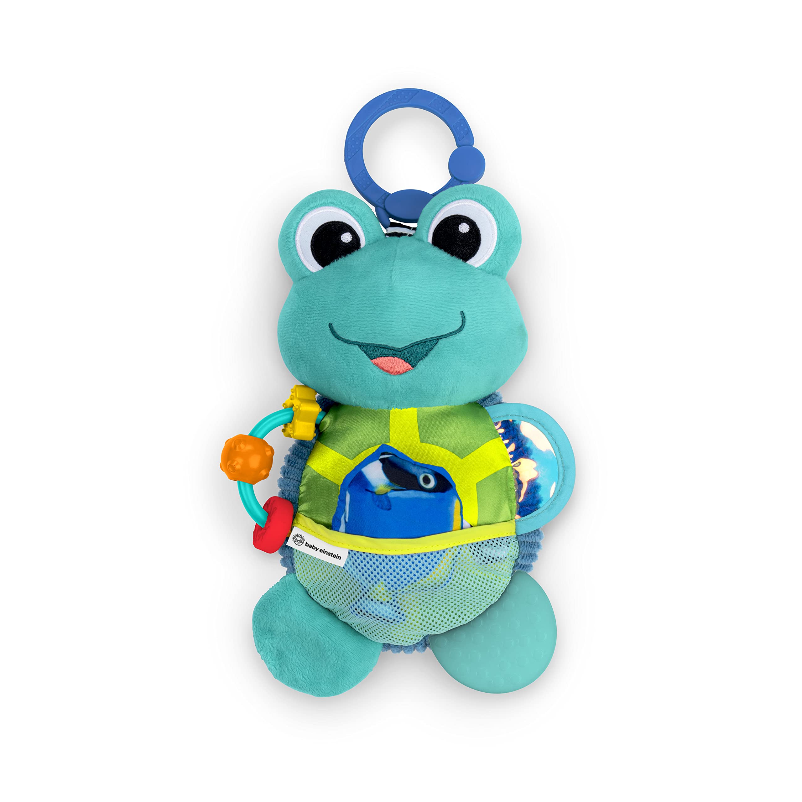Baby Einstein Ocean Explorers Neptune’s Sensory Sidekick Activity Plush Toy for 