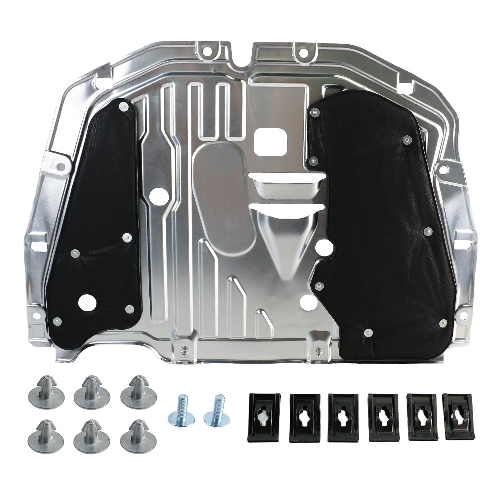 Engine Splash Shield for Honda Civic 2016-2021, Aluminum Alloy Front Guard | Und