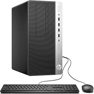HP ProDesk 600G4 Tower Desktop Computer | Intel i7-8700 (3.4) | 32GB DDR4 RAM | 1TB SSD Solid State | Wi-Fi 5G + Bluetooth | Windows 11 | Home or Office PC (Renewed)