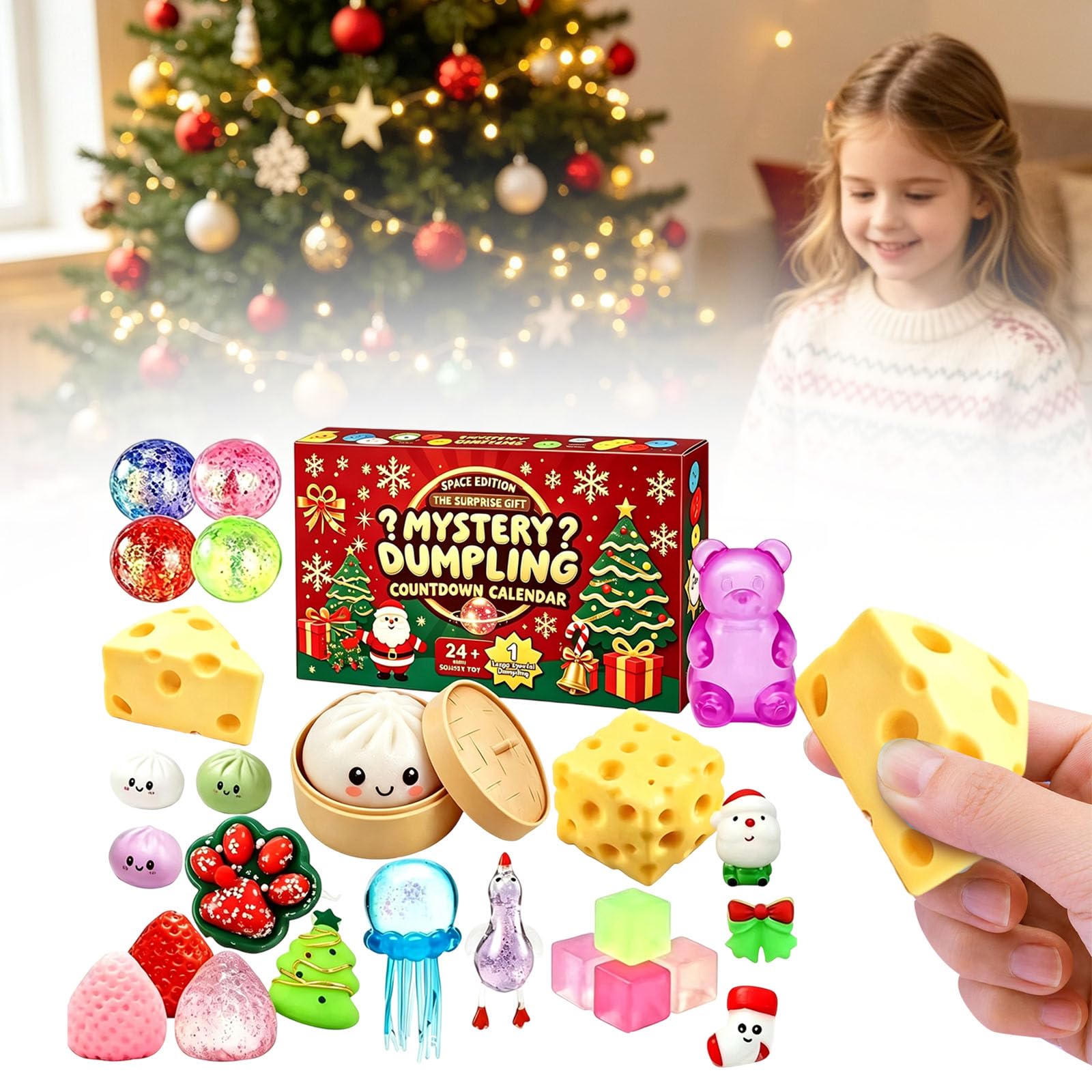 2026 Christmas Advent Calendar, Countdown Calendar for Adult Gift 24 Day