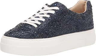 Betsey Johnson Girl's Sidny Rhinestone Lace-up Platform SneakerSneaker