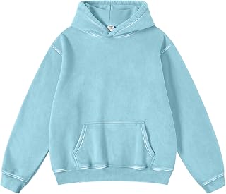 Hatant Oversized Hoodies for Women Couples Heavy Sweatshirts Vintage Acid Wash Sweaters 2026 Sweater