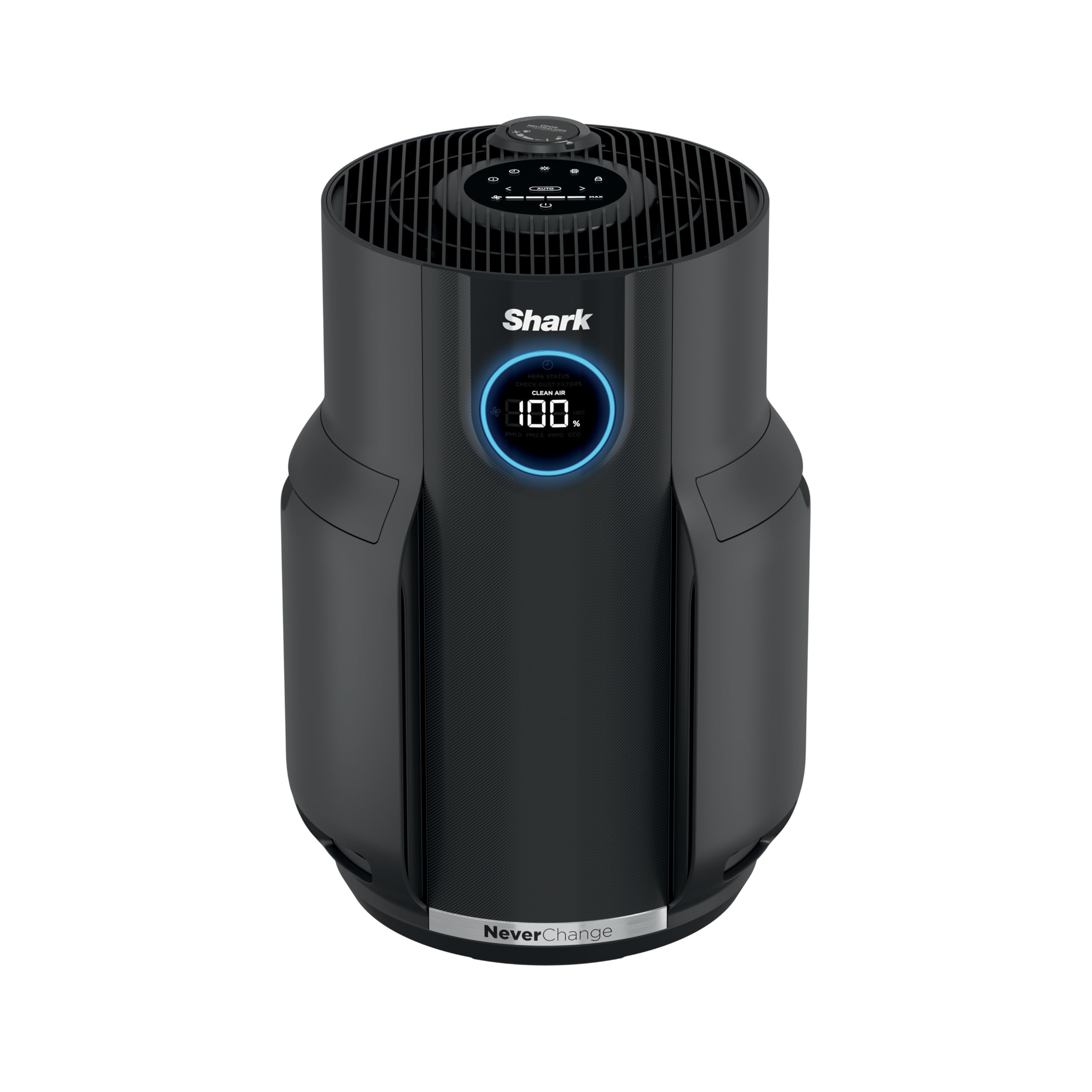 Shark NeverChange Air Purifier, HP152, Charcoal | For Home, Large Room, HEPA-Exc