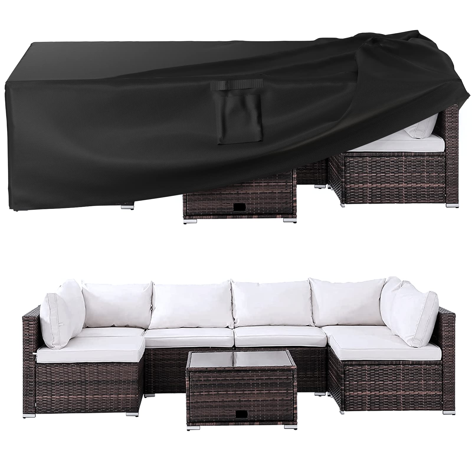 Patio Furniture Covers, Outdoor Furniture Cover Waterproof, 108L x 82W in | Gene