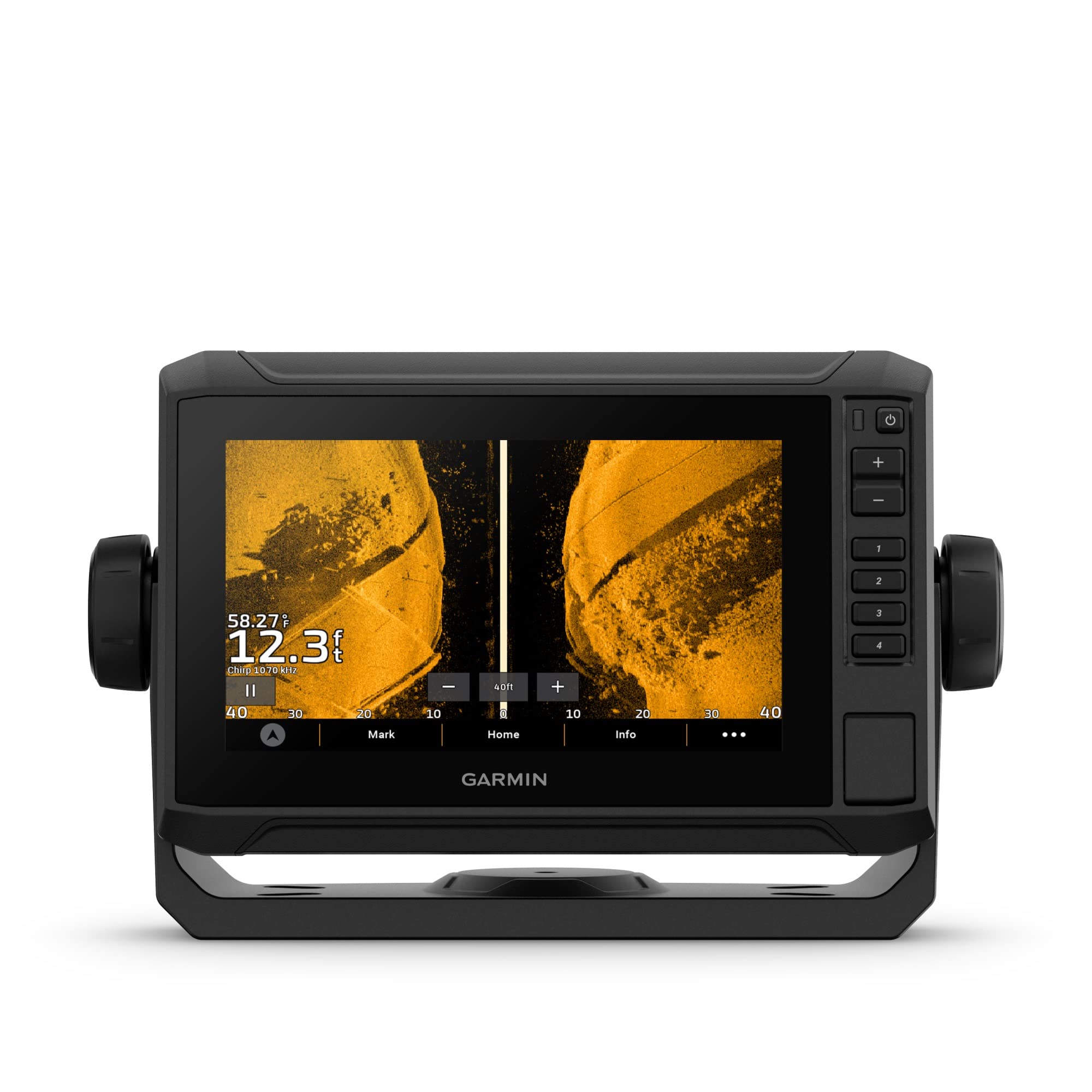 Garmin ECHOMAP UHD2 73sv with GT54 Transducer, 7” Touchscreen Chartplotter, Garm