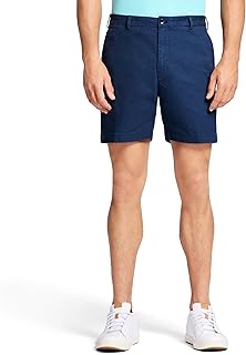 Izod Men's Saltwater Stretch 7" Chino Short