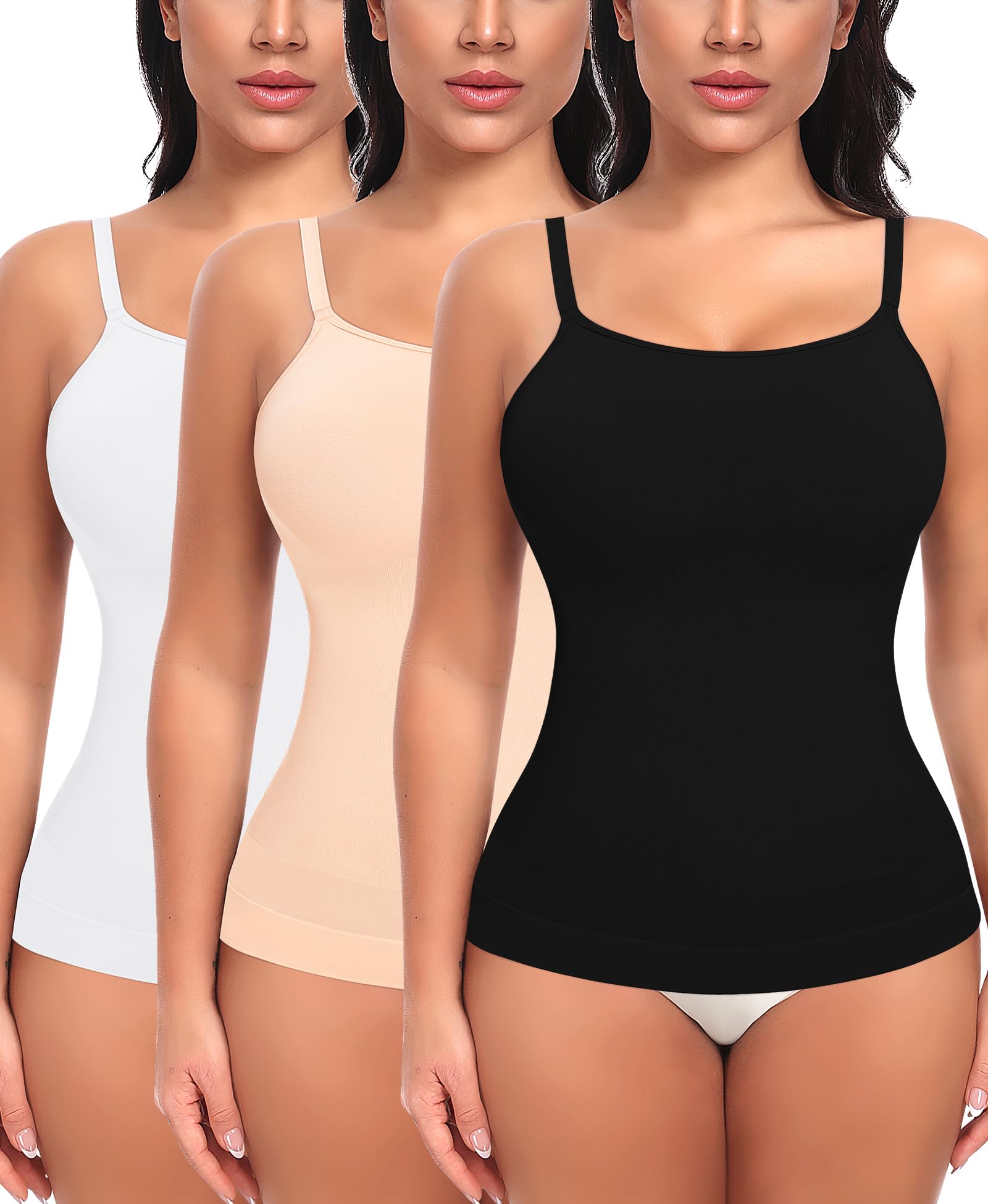 YARRCO Shape Women's Tummy Tank Top Shapewear Sports Tank Top