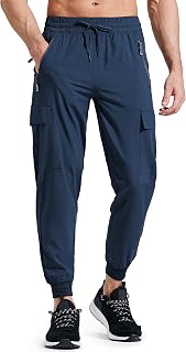 Libin Men's Summer Cargo Jogging Trekking Trousers