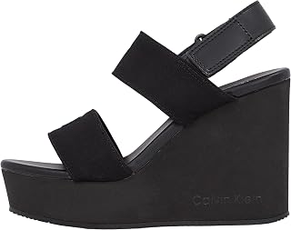 Calvin Klein Wedge Sandal Webbing in Yw0yw01790, Women's Wedge
