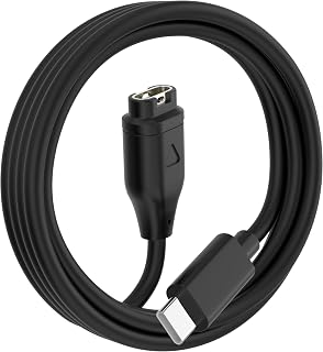 Charger Cable Compatible with Garmin Watch Fenix 8/7/6/5 Series, Forerunner 965/955/945/935/745/265/255/245/165/55/45 (100cm)