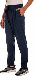 HODOSPORTS 32''/34''/36''/38''/40'' Inseam Tall Mens Sweatpants Zipper Pocket Extra Tall Joggers Workout Pants'