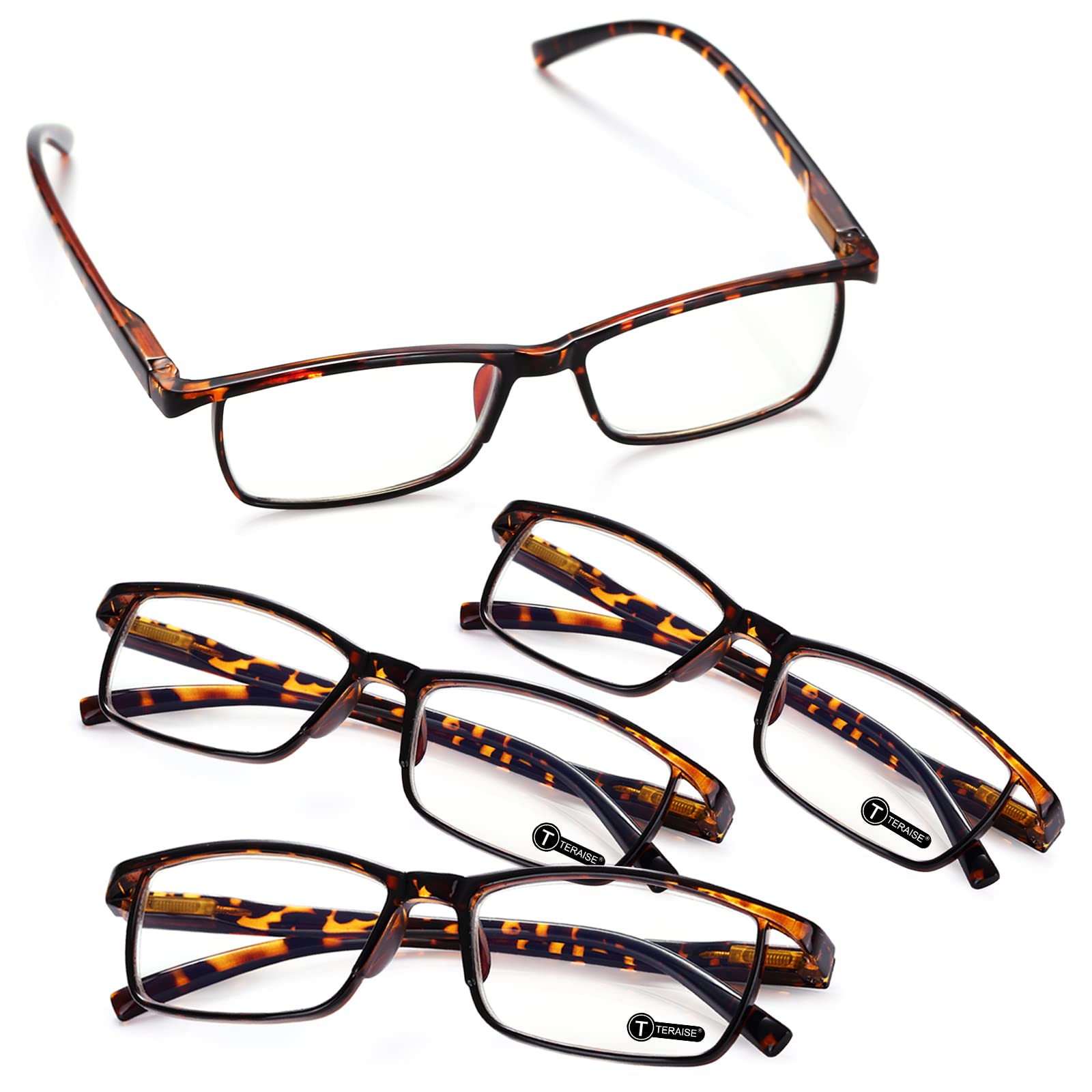 TERAISE Fashion Anti-blue light Reading Glasses Men Women Computer Reader