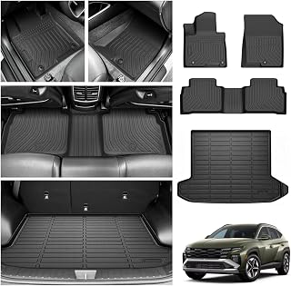 Cartist Floor Mats for Hyundai Tucson Gas 2022-2025 2026 (Not Fit Hybrid or PHEV), All Weather Cargo Liner for Tucson Accessories, Heavy Duty Tucson SE | SEL | Limited | XRT Car Mats, Car Accessories