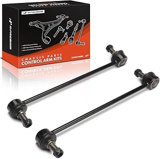 A-Premium 2Pcs Front Sway Bar Links Stabilizer Bar Links, Compatible with Hyundai & Kia - 2012-2021 - Elantra (Coupe/GT), Accent, Tucson, Veloster, Soul (EV), Forte (Koup), Forte5, Sportage, Rio