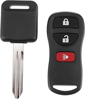 X AUTOHAUX KBRASTU15 315MHz Keyless Entry Remote Ignition Transponder Key Fob for Nissan Pathfinder 2005-2012 for Nissan NV1500 NV2500 NV3 500 2012-2021 3 Buttons
