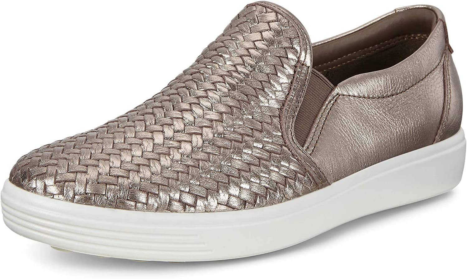 ECCO Womens Soft 7 Woven Slip on Sneaker
