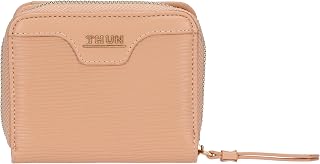 THUN - Small wallet, pink - faux leather - Always with me collection - 11 x 3.5 x 9.5 cm