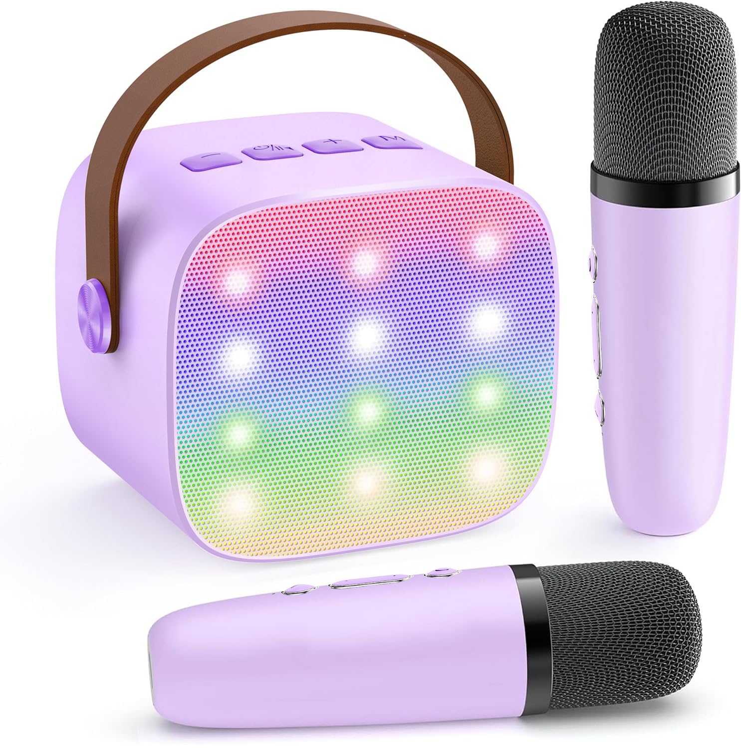 YLL Karaoke Machine for Kids, Birthday Gifts for Girls 3 4 5 6 7+Years Old | 2 W