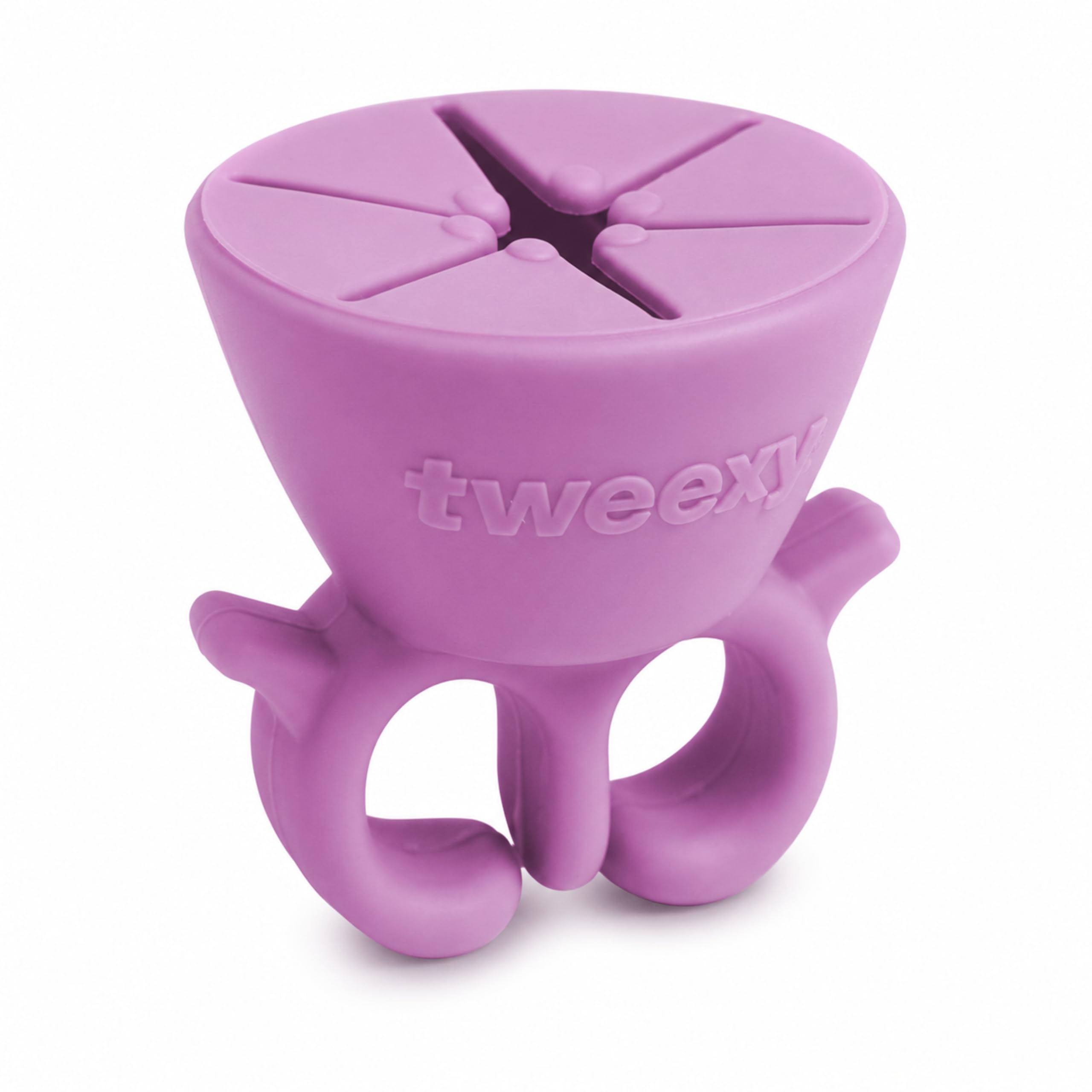 tweexy Wearable Vinyl Weeding Scrap Collector Ring for HTV Crafts – Lavender