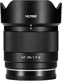 VILTROX 35mm F1.7 E, APS-C AF 35mm f/1.7 Air E Lens for Sony E | Large Aperture Prime Lens for Sony e-mount ZV-E10 II EV10 a6700 a6600 a6400 a7iii a7riii a7iv
