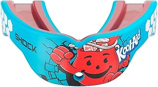 Shock Doctor Mouth Guard, Gel Max Power Mouthguard, Flavored Mouth Guards for Sports, Football, Lacrosse, Hockey, Basketball, Kool Aid Mouth Guard Youth & Adult