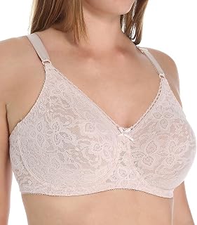 Bali Lace 'N Smooth Stretch Lace Underwire Bra DF3432 Women's Full Coverage Bra (Pack of 1)