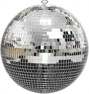 Youdepot 12-Inch Large Hanging Mirror Ball for Disco Party Decor | Disco Ball Decor, for Weddings, Events, Disco Christmas Decor, and Home Celebrations, decorations