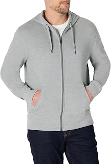 Amazon Essentials Men's Lightweight Standard Fit Full Zip Hoodie