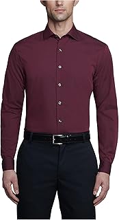 Kenneth Cole Unlisted Men's Slim Fit Solid Dress Shirt - Amazon Exclusive