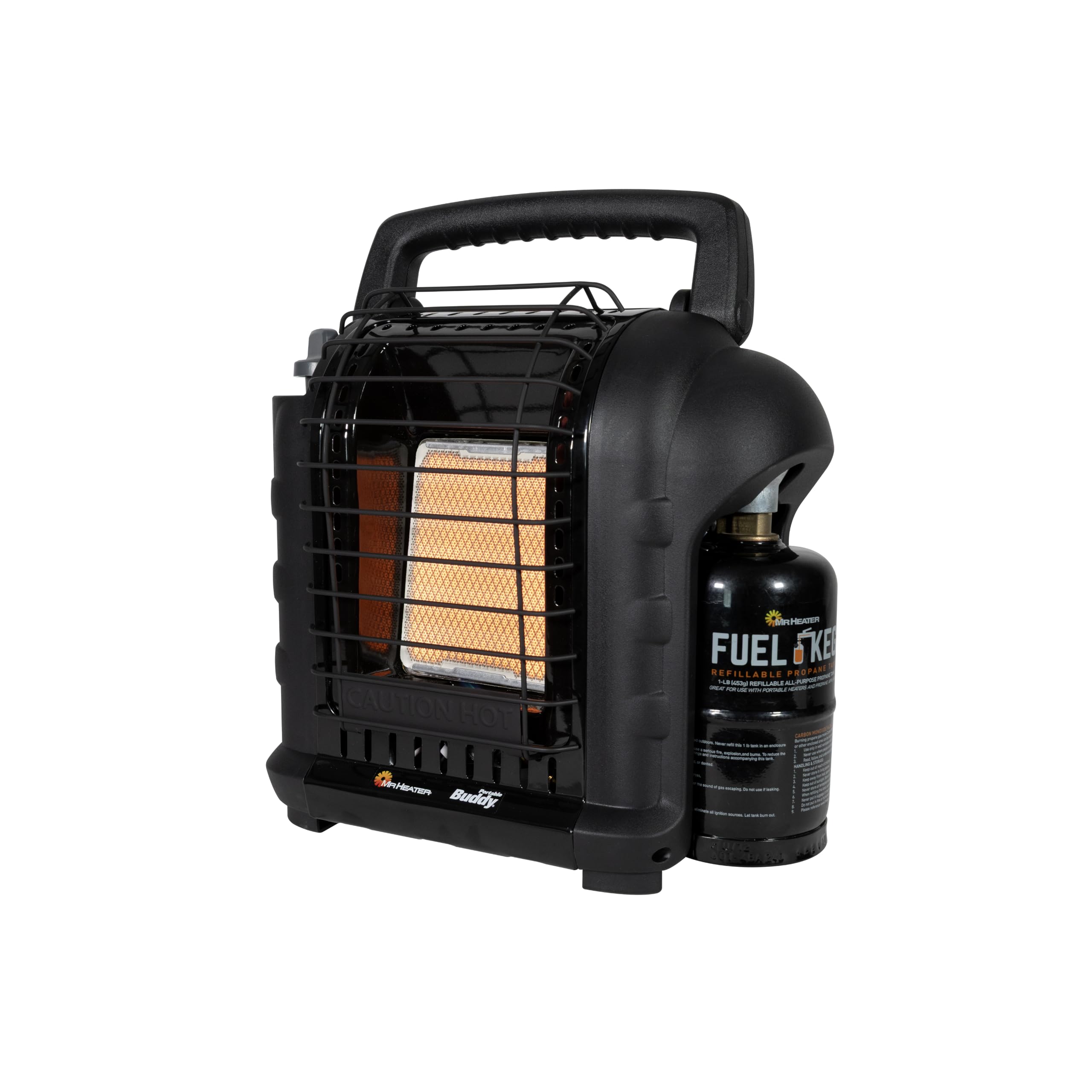Mr. Heater 9,000 BTU Portable Buddy Midnight Series Radiant Propane Heater